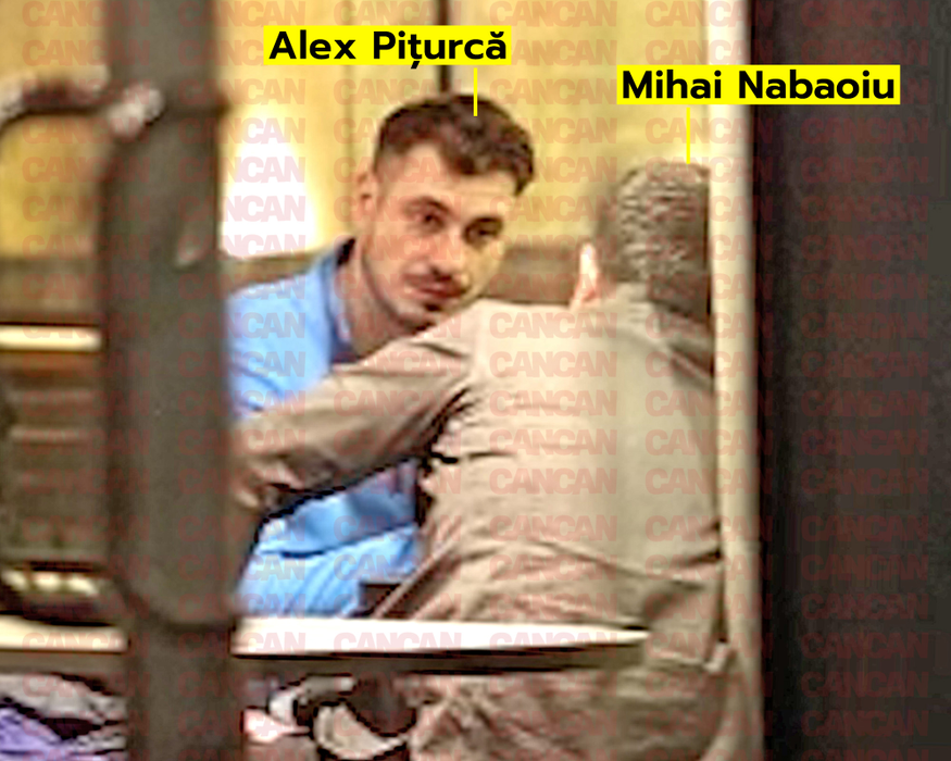 Alex Pițurcă discută cu cumnatul său (SURSA FOTO: CANCAN.RO)