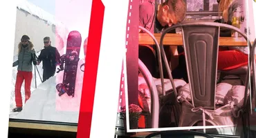 Iubita fostului deputat s-a accident grav pe pârtie, iar noi avem primele imagini!
