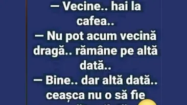 BANCUL ZILEI | Invitație la cafea