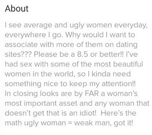 Profilul de Tinder al unui bărbat a fost batjocorit după ce a scris că se întâlnește doar cu femei de nota 8,5/10