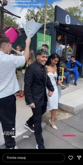 Lino Golden și Delia ș-au căsătorit/ sursă foto: Instagram