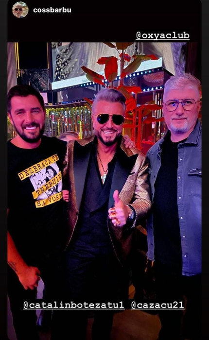 Sâmbătă noaptea, Cătălin Botezatu a dat mare party, în Oxya / (sursă foto: Instagram)