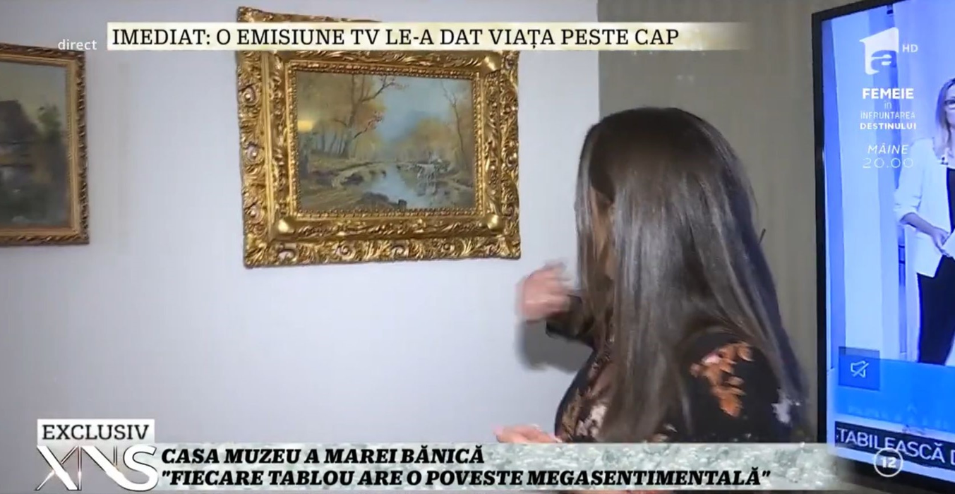 Casa Marei Bănică. Sursă foto: Captură Youtube Xtra Night Show