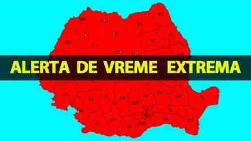 Atenționare de vreme extremă emisă de Severe Weather Alert - România. Ce se întâmplă până pe 8 iunie