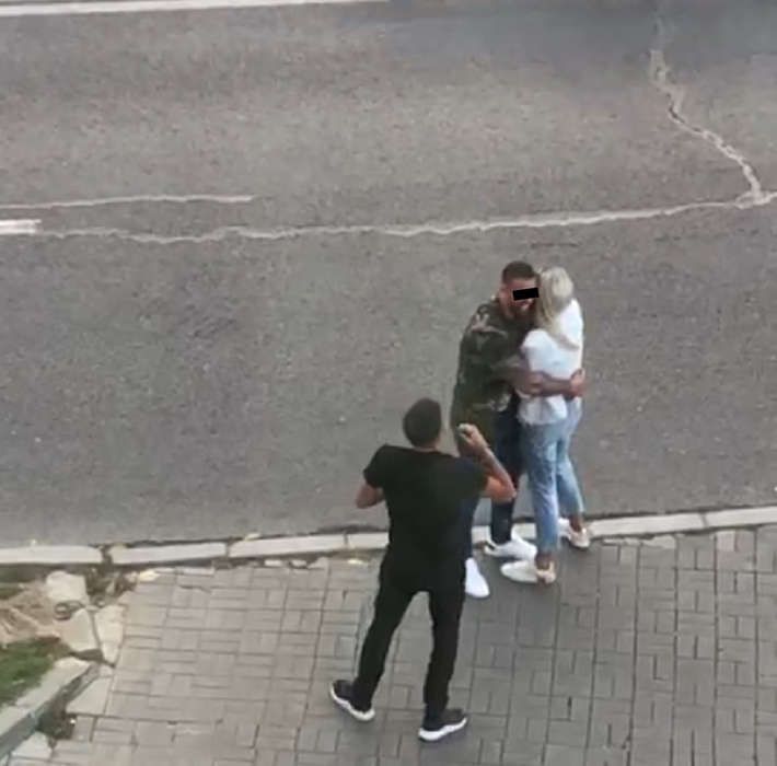 Bianca Drăgușanu s-a certat cu soțul în parcarea de la Fratellini