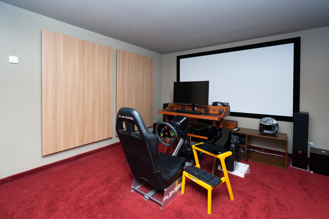 Zona de gaming și cinema/Foto: lovedeco.ro
