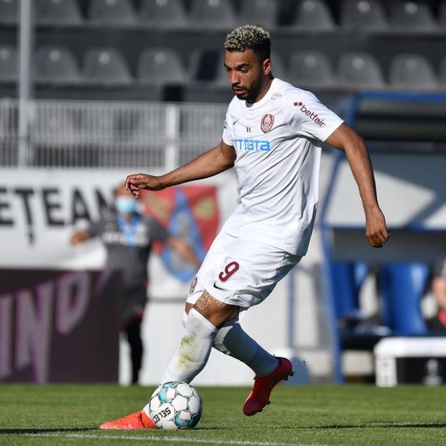 Bilel Omrani, în perioada când juca la CFR Cluj (foto instagram)