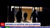 Incendiu într-un spital privat din Cluj-Napoca. Autospecialele au intervenit imediat