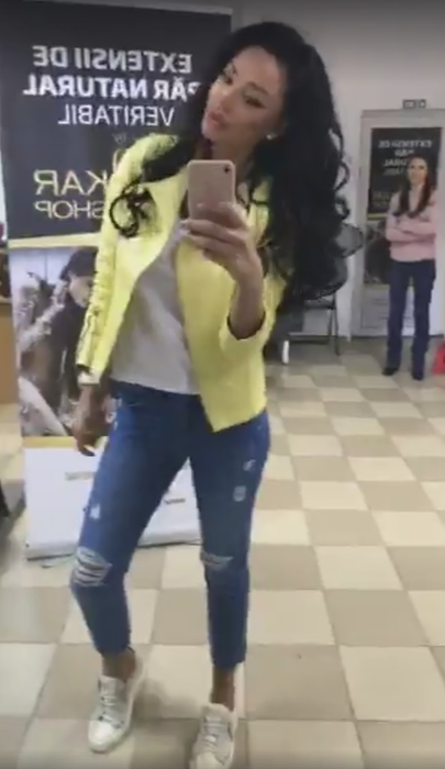 Bianca şi-a schimbat look-ul