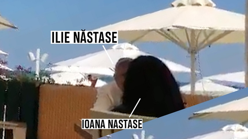 Ilie și Ioana Năstase, șpriț romantic pe malul mării