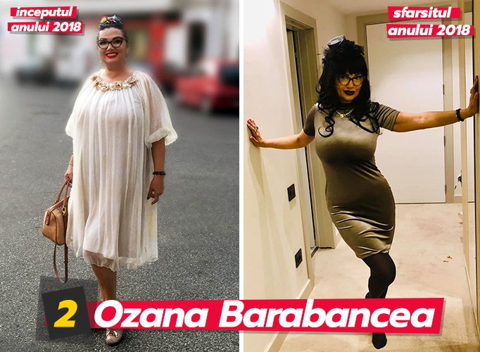 Ozana Barabancea a reușit să slăbească peste 40 de kilograme.