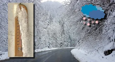 România, lovită de un val de aer polar! Se anunță temperaturi de -14 grade Celsius