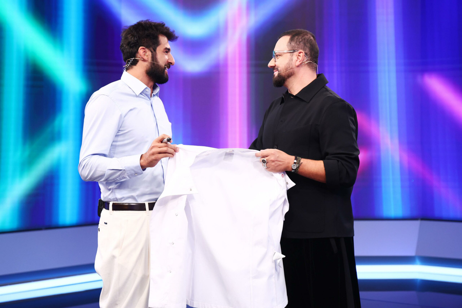 Chef Richard Abou Zaki, în lacrimi/ sursa foto: captură video Antena 1
