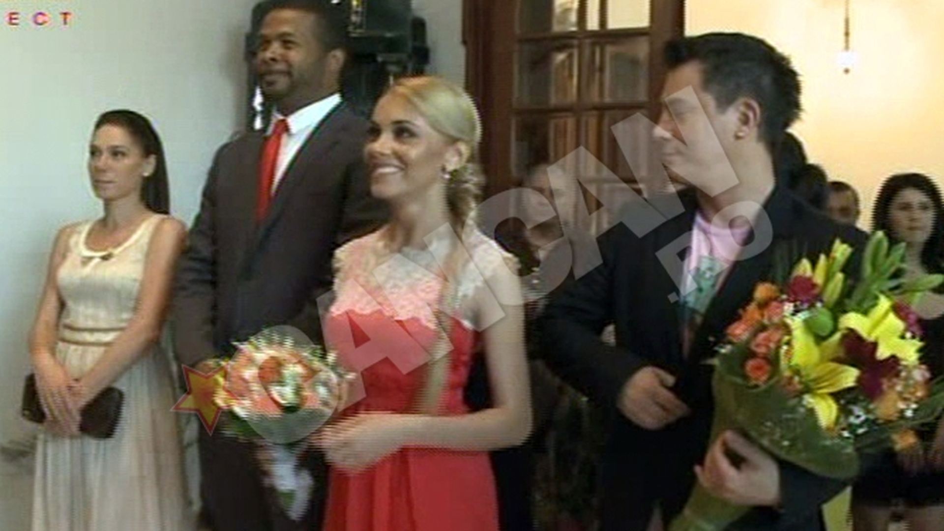 Cabral si Andreea s-au casatorit! Cei doi au spus "da" plini de emotie