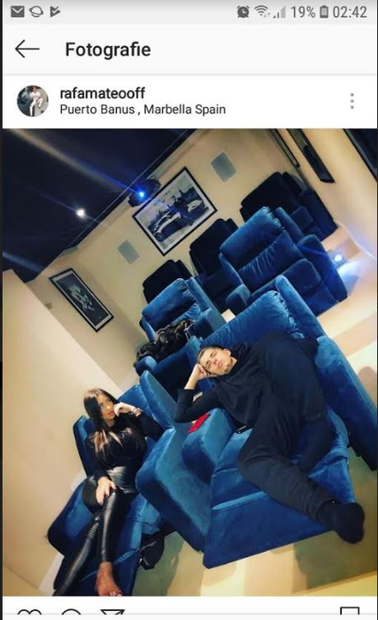 Diana și Rafa, în sala de așteptare