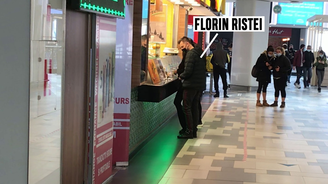 Florin Ristei și Naomi Hedman și-au comandat șaorma
