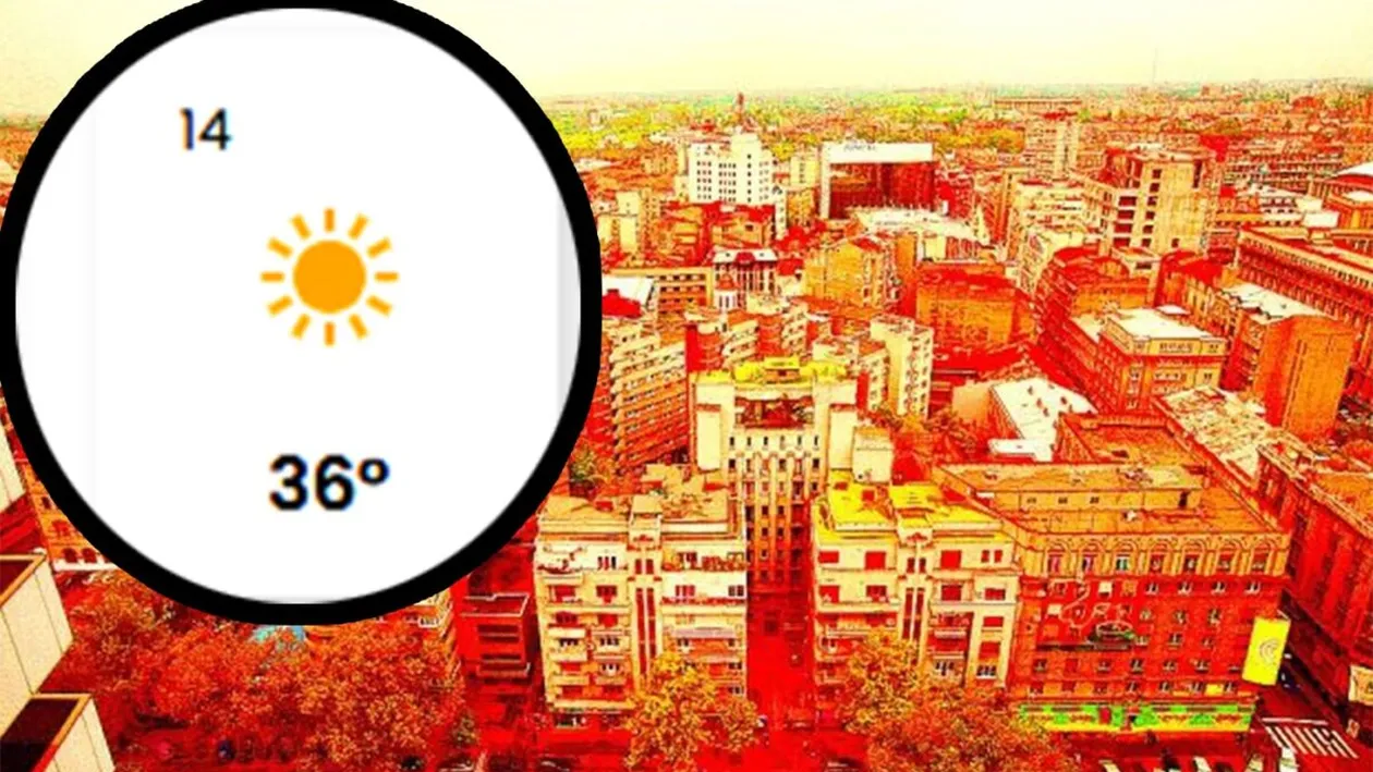 Pe ce dată vine canicula în 2026. Meteorologii Easeweather anunță prima zi cu temperaturi peste 35 de grade Celsius, în România