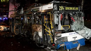 Cel puţin 32 de morţi într-o explozie cu maşină-capcană la Ankara