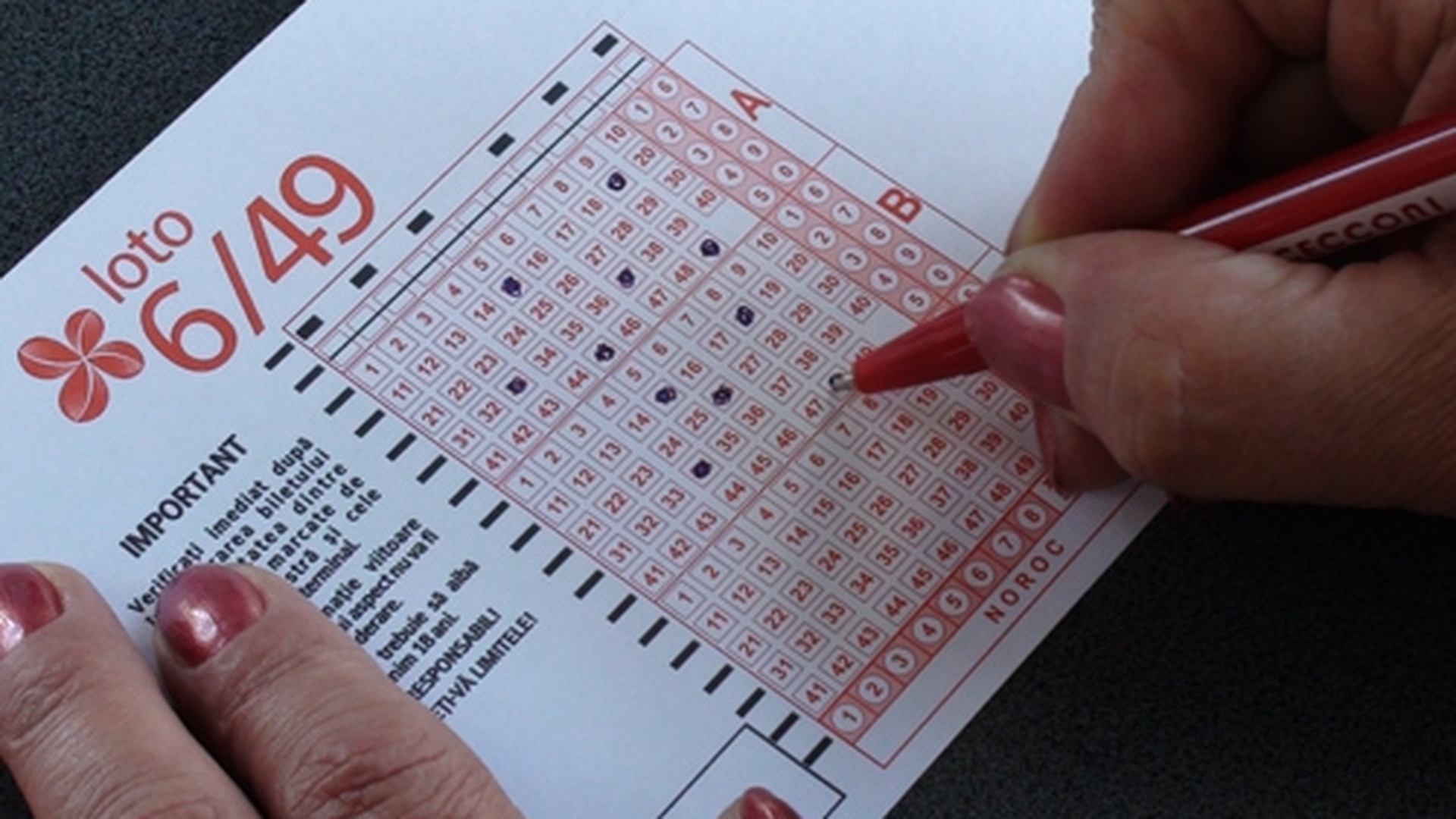 Află aici care sunt numerele extrase la LOTO 6 din 49. Loteria Română pune la bătaie un premiu istoric pentru primul loc