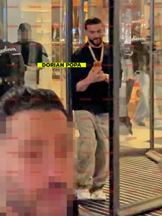 Dorian Popa a fugit înaintea lui Rick Ross, pentru a-l fotografia
