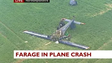 VIDEO Politician prabusit cu avionul