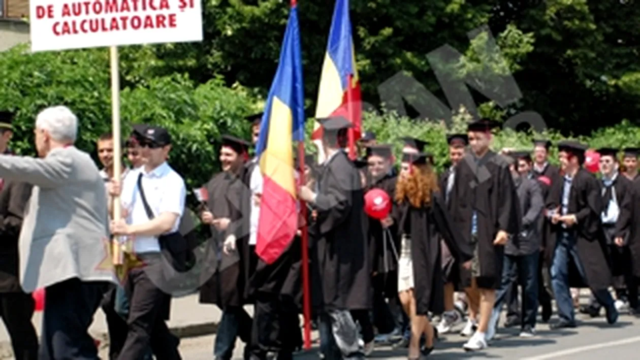 Politehnistii din Cluj au defilat cu mascota