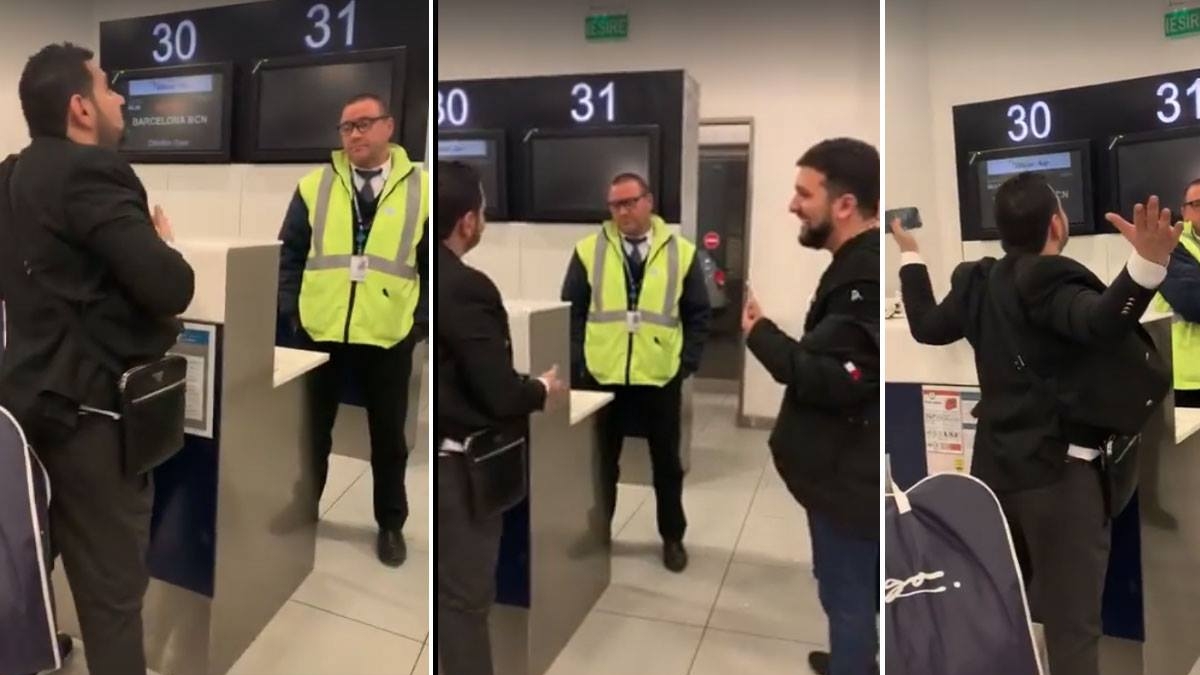 Scandal uriaș pe aeroportul Otopeni, cu un celebru manelist: ”Frate, ori mă p… eu pe tine, ori…” Reacția incredibilă a steward-ului VIDEO