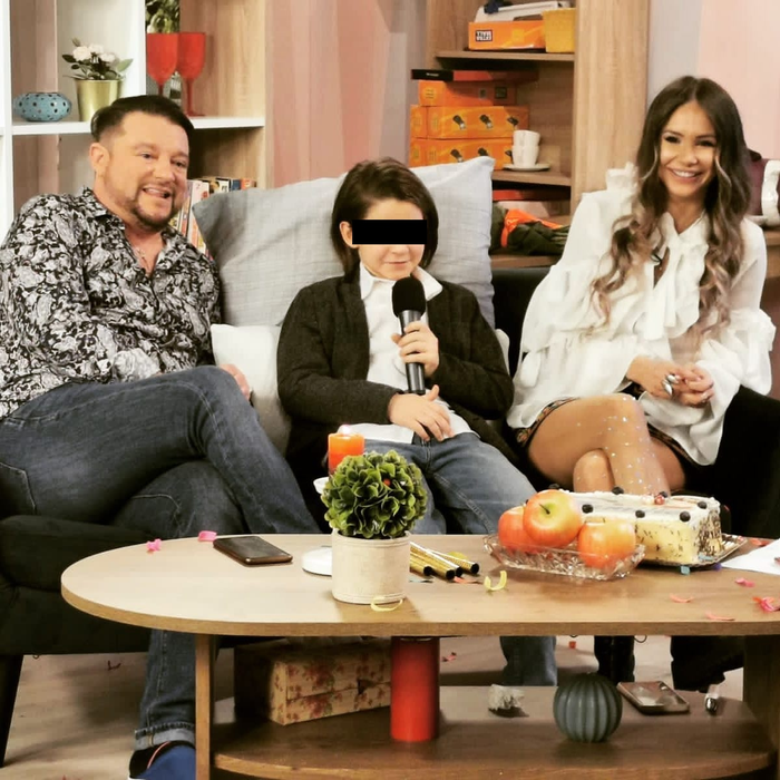 Grațiela Duban, alături de soțul său, Andrei Duban, dar și de fiul lor, Armin