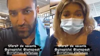 Haz de necaz cu Gina, Smiley, Speak și Ștefania la aeroport: ”Ne pui într-o lumină proastă!”