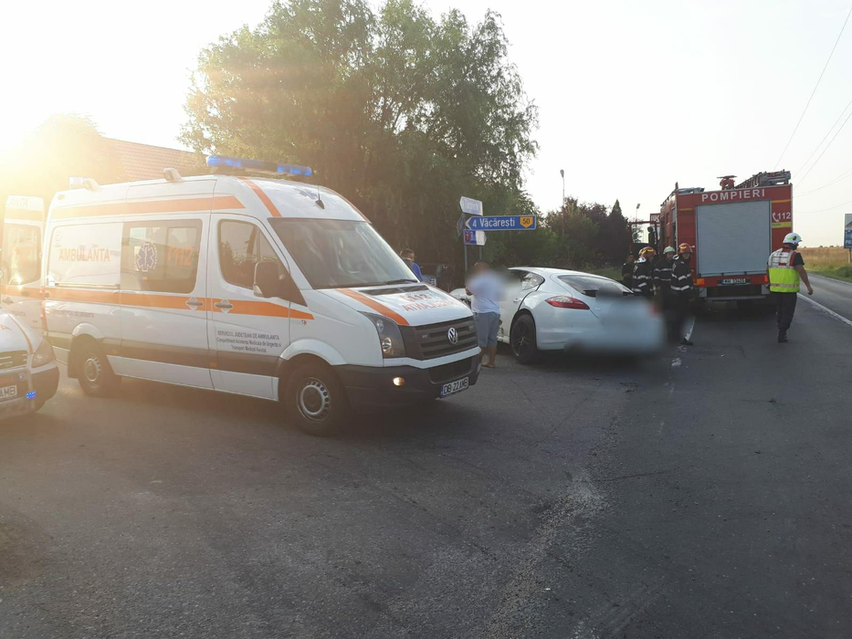 Mireasă, implicată într-un accident rutier!