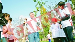 Parcul Pajura, "Impadurit" cu doua sute de frasini