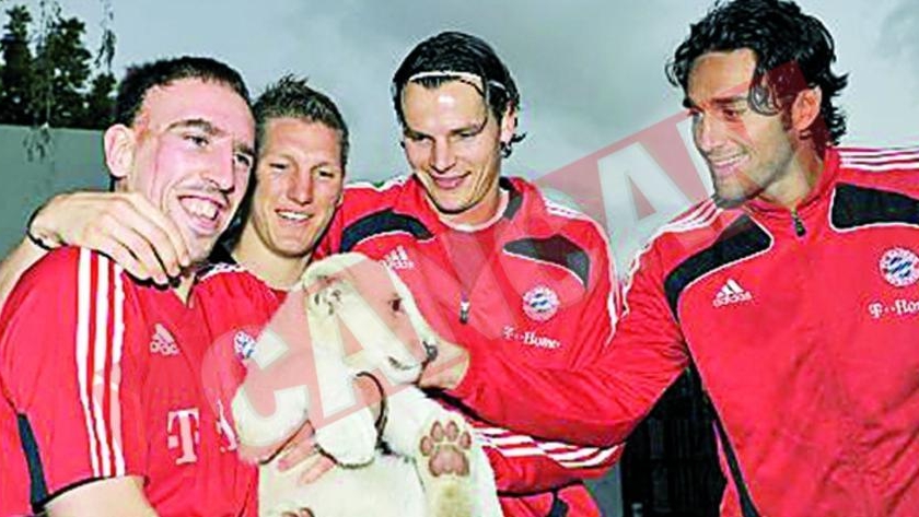 Toni si Ribery au sarit pe lei