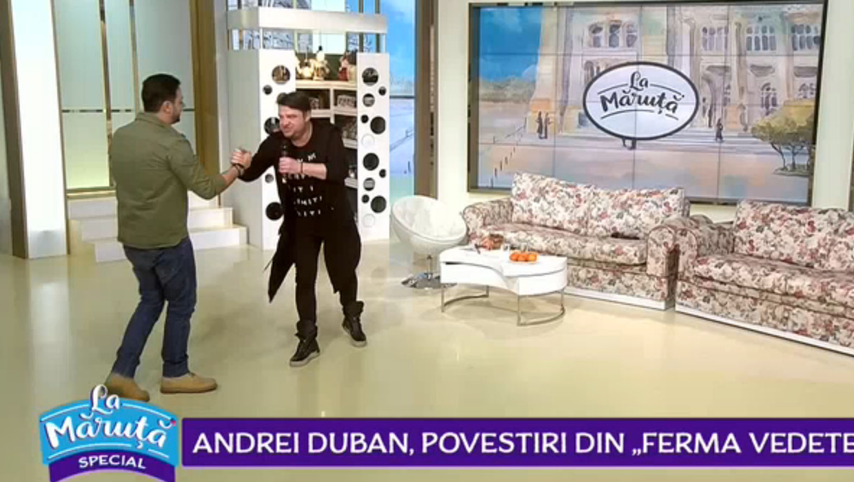 Andrei Duban, mărturisiri după ce a ieșit din „Ferma vedetelor”: „Am dormit foarte mult trei în pat, cu Patrizia și cu soția. Am devenit mai liber”