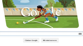 Google sarbatoreste miercuri proba hocheiului pe iarba de la JO 2012
