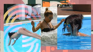 Cine e mai bună? Daniela Crudu, Gina Pistol, Delia, Oana Zăvoranu sau Madonna? TOP 25 bombe sexy care știu să înoate!