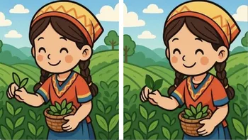 Test de logică | În maximum 15 secunde, găsiți 3 diferențe între fata din stânga și fata din dreapta!