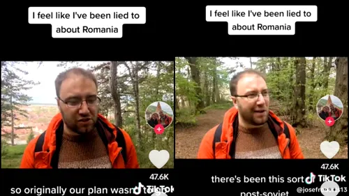 Un turist englez se declară păcălit după ce a ajuns în România: „Este complet greșit. Simt că am fost mințit puțin”