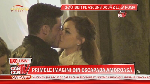 Filmarea asteptata de toata Romania! Primele imagini cu Bianca sarutandu-se cu Victor Slav! Uite cum se harjonesc in vazul tuturor