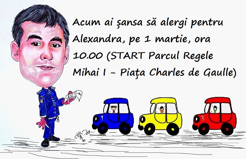 Gestul caritabil al caricaturistului Gogu Neagoe pentru polițista de la Rutieră care se luptă cu nemilosul cancer: își donează lucrările
