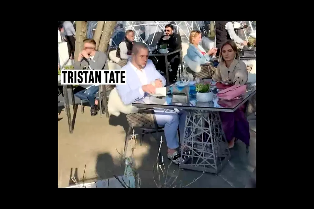 Alexandra Stan și Tristan Tate au fost surprinși împreună în urmă cu un an. Sursă foto: CANCAN.RO