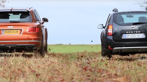 Bentayga vs Duster: a câştigat prinţul sau cerşetorul?