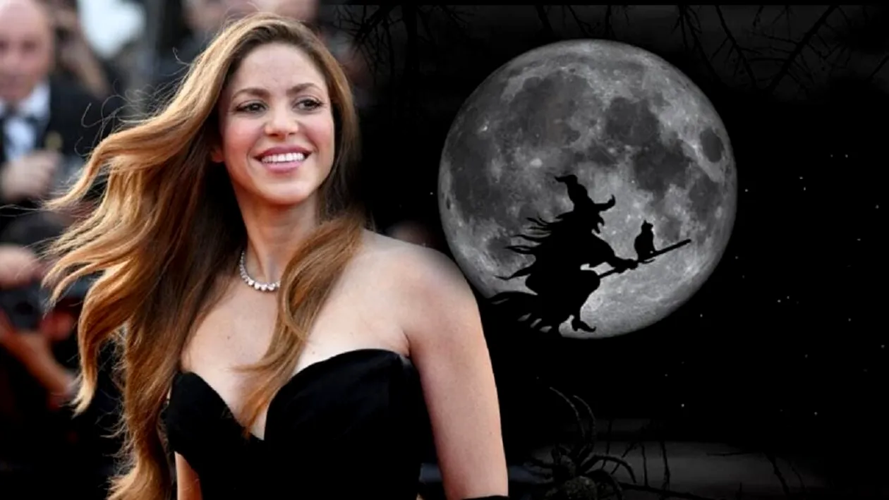 De-a râsul-plânsul! Shakira își ,,sperie” fosta soacra cu o vrăjitoare din plastic, îndreptată spre vila acesteia. FOTO