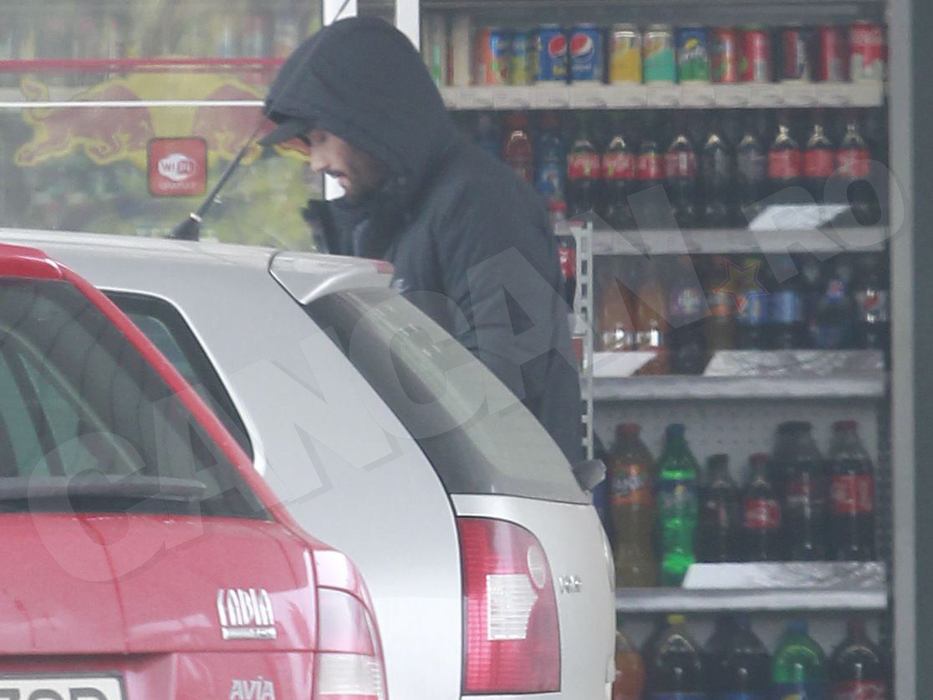 Când a intrat în benzinărie, Bendeac părea pregătit de jaf