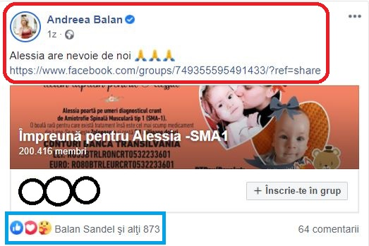 Andreea Bălan, apel emoționant pentru salvarea unei fetițe care se luptă cu o boală rară: “Alessia are nevoie de noi”