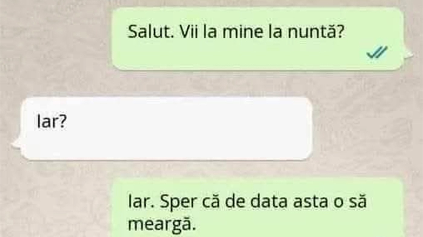BANCUL ZILEI | Invitație la nuntă