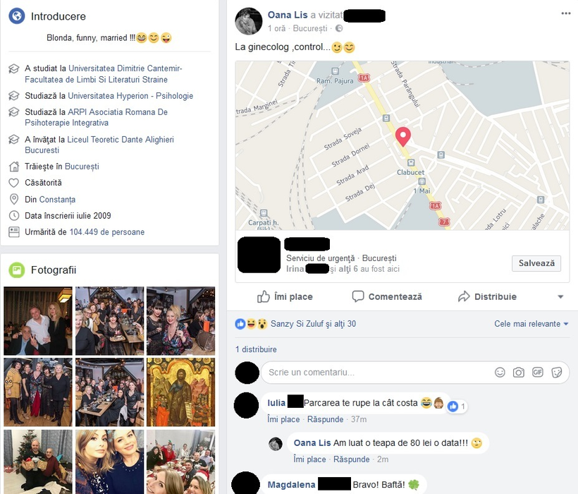 Oana Lis este însărcinată!?! Mesajul transmis de soţia fostului edil al Bucureştiului i-a făcut pe fani să se bucure: „Felicitări”