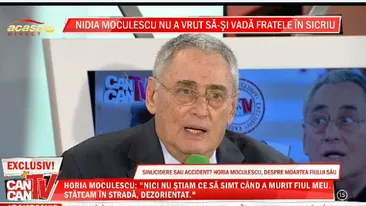 Cea mai mare dramă a lui Horia Moculescu! Fiul a murit în Germania: M-a sunat o prietenă şi mi-a spus că a căzut de la etajul 5