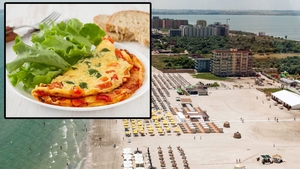 Nu e o eroare! Câți lei costă o omletă în stațiunea Mamaia, acum, în iunie 2023