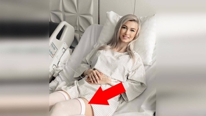 Adevărul cutremurător din spatele acestei poze cu Andreea Bălan. De ce poartă jartiere pe patul de spital