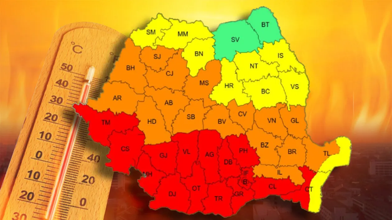 Meteorologii Accuweather au modificat prognoza: Vor fi 42 de grade Celsius în București, pe această dată